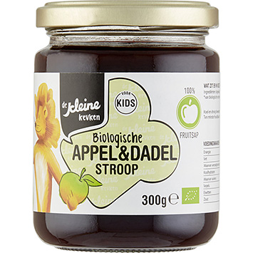 De Kleine Keuken Xarope de maçã e tâmaras orgânico 300g
