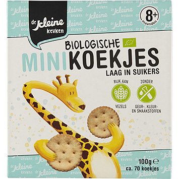 De Kleine Keuken Mini biscotti biologici 100g