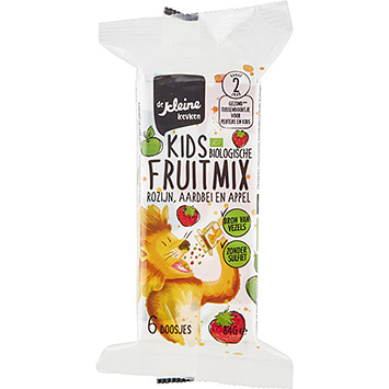 De Kleine Keuken Mezcla de frutas para niños fresas con pasas 84g