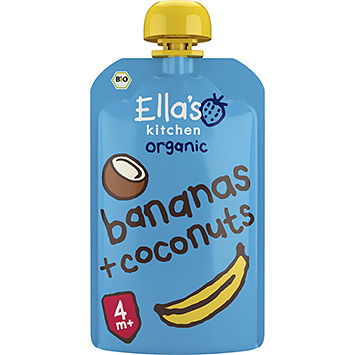 Ella's Kitchen  Banana orgânica coco 4 120g