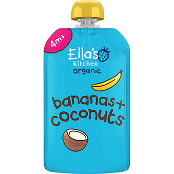 Ella's Kitchen Bananer kokos 4 eko 120g