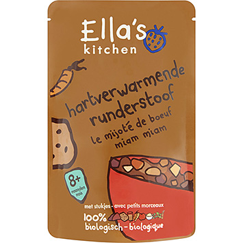 Ella's Kitchen Hjertevarme oksegryderet 8 økologisk 190g