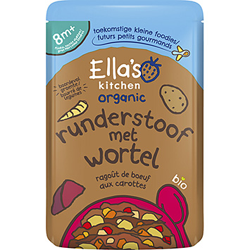 Ella's Kitchen Stufato di manzo biologico che scalda il cuore 8 190g