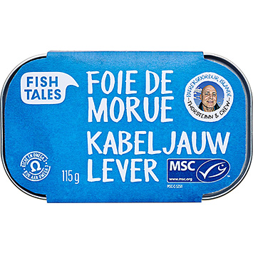 Fish Tales Kabeljauwlever 120g