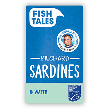 Fish Tales Sardines à l'eau msc 120g