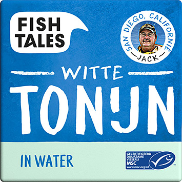 Fish Tales Weißer Thunfisch in Wasser 80g