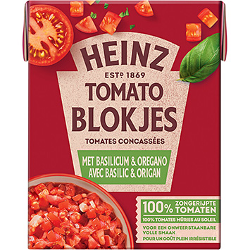 Heinz Tomato diced basil & oregano 390g