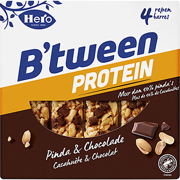 Hero B'tween proteine di arachidi e cioccolato 96g