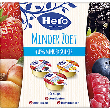 Hero Mindre sød variationsemballage 200g