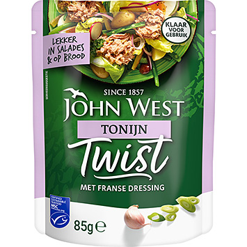 John West Tonijn twist Franse dressing 85g