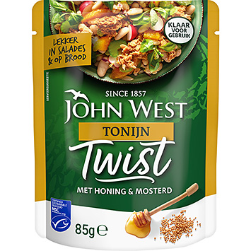 John West Twist de atum com mel e mostarda 85g