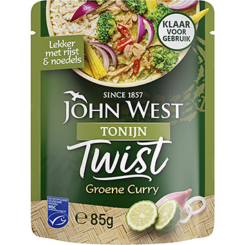 John West Twist thon curry vert 85g