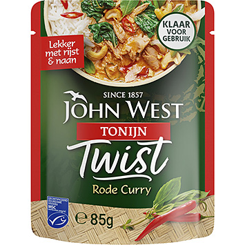 John West Twist thon curry rouge 85g