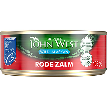 John West Salmón rojo salvaje 105g