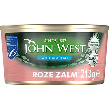 John West Salmão rosa selvagem 213g