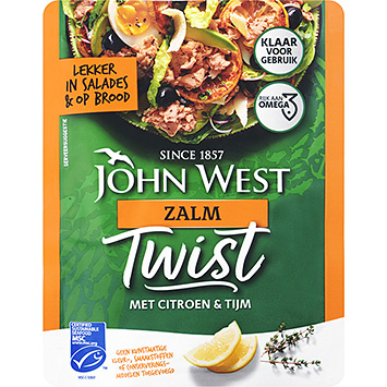 John West Torsade de saumon thym citron 85g