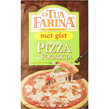 La Tua Farina Mix voor pizza en focaccia 500g