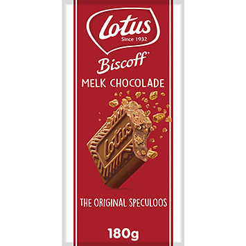 Lotus Galletas caramelizadas chocolate con leche Biscoff  180g
