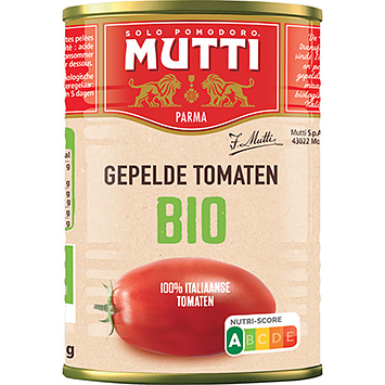 Mutti Tomates orgánicos pelados 400g