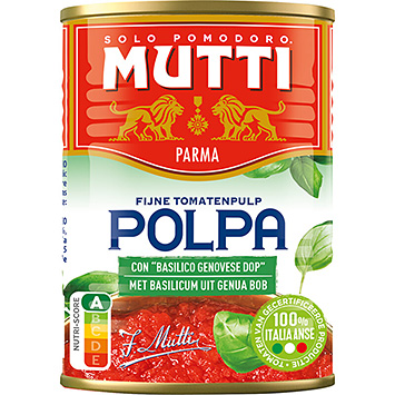 Mutti Polpa di pomodoro al basilico 425ml