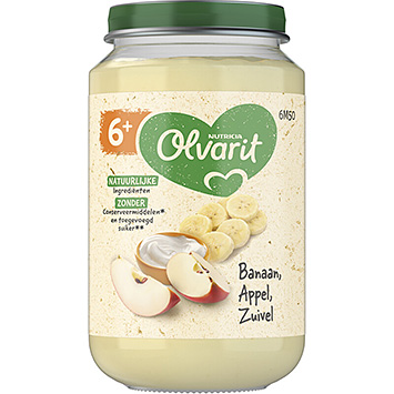 Olvarit Yogurt mela banana 200g