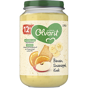 Olvarit Torta di banana e arancia 200g