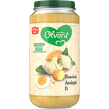 Olvarit Huevo, patata y coliflor 250g