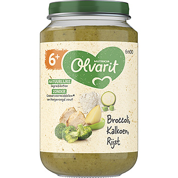 Olvarit Riso di tacchino ai broccoli 200g