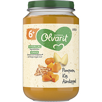 Olvarit Patate di pollo alla zucca 200g