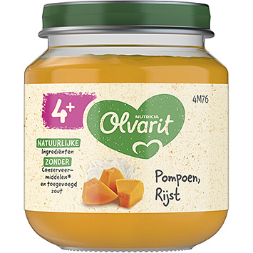 Olvarit Riso alla zucca 125g