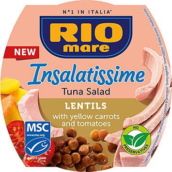 Rio Mare Insalatissime lenticchie da insalata di tonno 160g