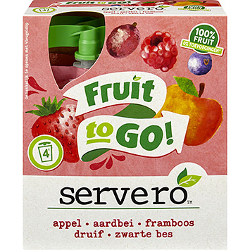 Servero 100 % frukt för att bli jordgubbshimlen 360g