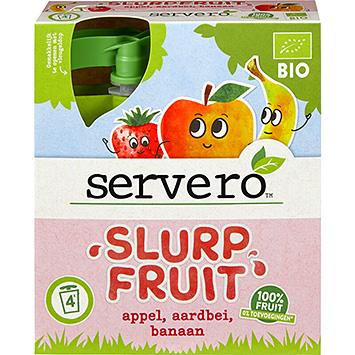 Servero Slurpfruit - Rød pose (økologisk) 360g