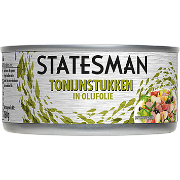 Statesman Tonfiskbitar i olivolja 160g