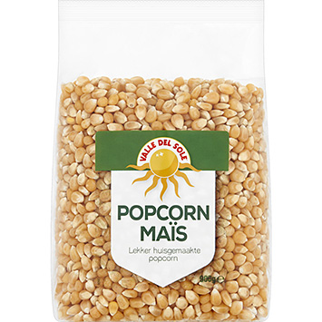 Valle del sole popcorn majs 900g
