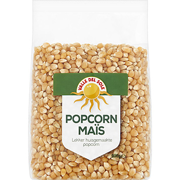 Valle del sole Popcorn majs 900g