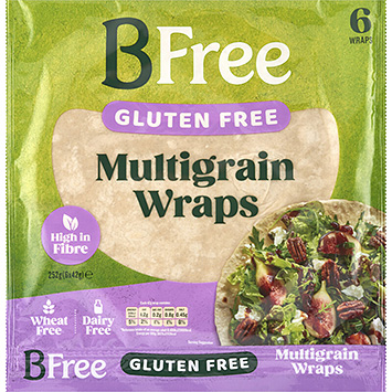 BFree Meergranen wraps glutenvrij 252g