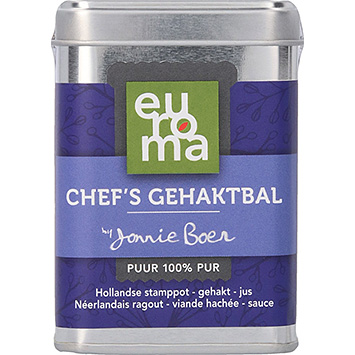 Euroma Chef's gehaktbal 85g