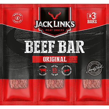 Jack Link's Oksekødsbar original 3-pak 68g