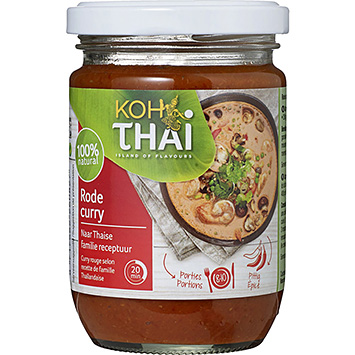 Koh Thai Pâte de curry rouge 225g
