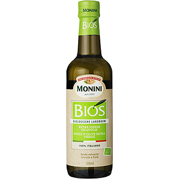 Monini Bios økologisk ekstra jomfru olivenolie 500ml