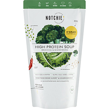 Notchie Zuppa ad alto contenuto proteico di broccoli e cavoli 570ml