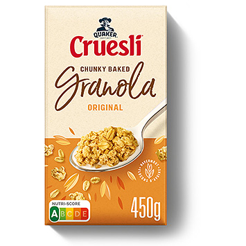 Quaker Cruesli granola naturell 450g