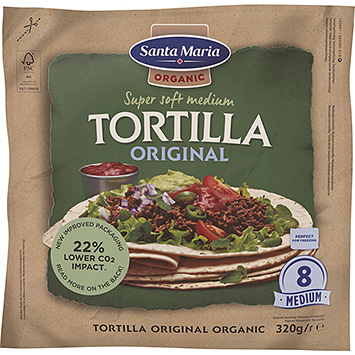 Santa Maria Bio Tortilla Wraps 320g