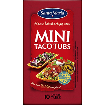 Santa Maria Mini taco tubs 86g
