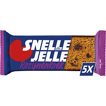 Snelle Jelle Confezione da 5 di uvetta di pan di zenzero 325g