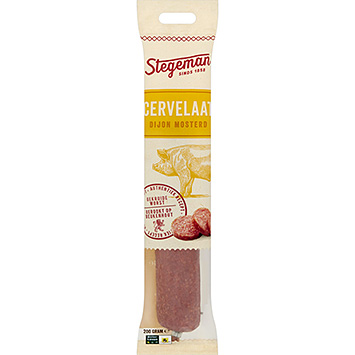 Stegeman Dijon mosterd cervelaat 200g