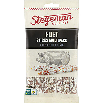 Stegeman Multipack de bâtonnets Fuet 120g