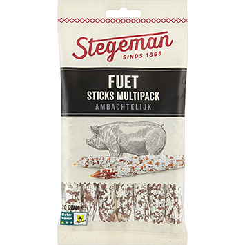 Stegeman Multipack de palitos de artesanato Fuet 120g