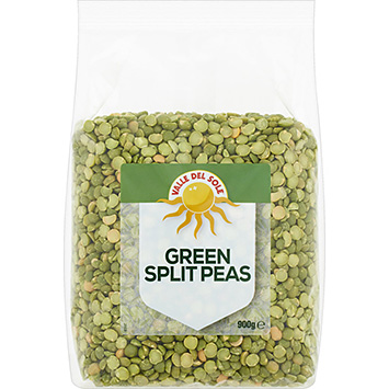 Valle del sole Green split peas 900g